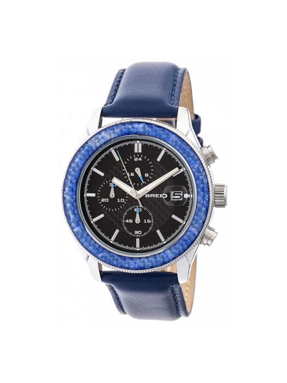 NWT Breed Maverick Chronograph Black Dial Men's Watch